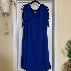 3X Blue Dress
